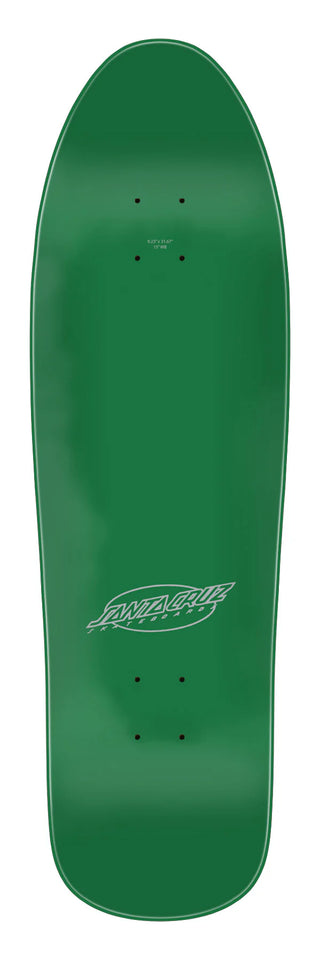 Santa Cruz Meek Pinstripe Slasher Green Deck (9.23)
