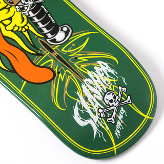 Santa Cruz Meek Pinstripe Slasher Green Deck (9.23)