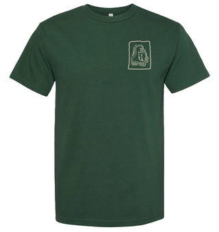 Shredz Shreddy Cat T-Shirt (forest green)