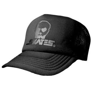 Skull Skates Classic Mesh Snapback Hat (blackout)