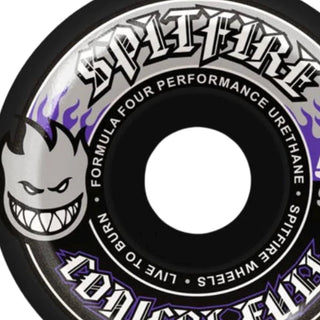 Spitfire Formula Four Conical Full 99D Wheels (54mm) Black
