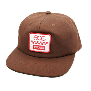 Theories X Ace Stamp Snapback Hat (Chocolate)