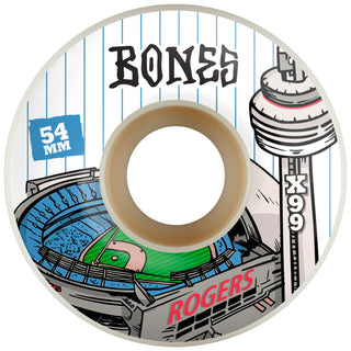 Bones Wheels TJ Rogers Pro X-Formula V1 99A Standards (54mm)