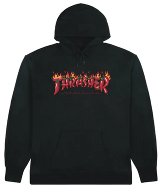 Thrasher Fuego Hoodie (black)