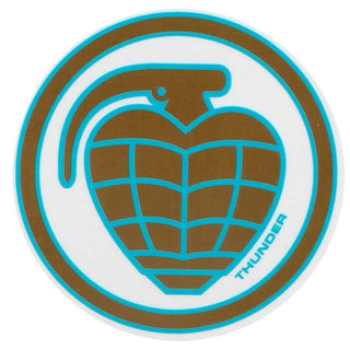 Thunder Circle Grenade Sticker 4"