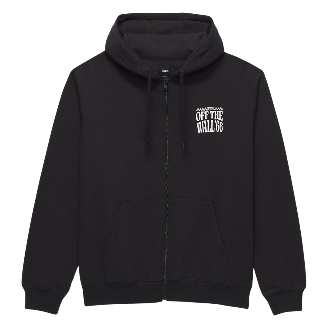 Vans black zip deals hoodie