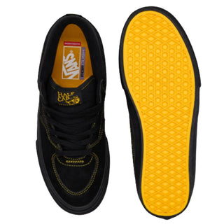 Vans Skate Half Cab Shoes (Black/Musterd)