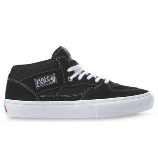 VANS SKATE HALF CAB SHOES (BLACK/WHITE)