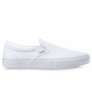 VANS SKATE SLIP-ON SHOES (TRUE WHITE)