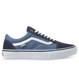 VANS SKATE OLD SKOOL SHOES (NAVY/WHITE)