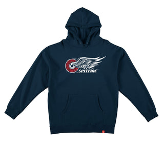 Spitfire Classic Wing Hoodie (Navy/Red)