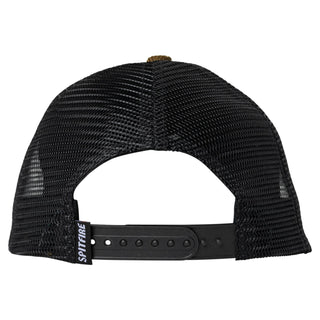 Spitfire Bighead Fill Snapback Hat (brown/black)