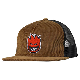 Spitfire Bighead Fill Snapback Hat (brown/black)
