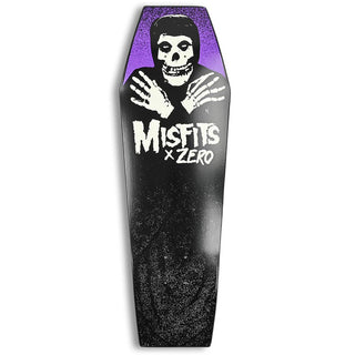 Zero X Misfits Fiend Coffin Mid GITD Shaped Deck (9.5)