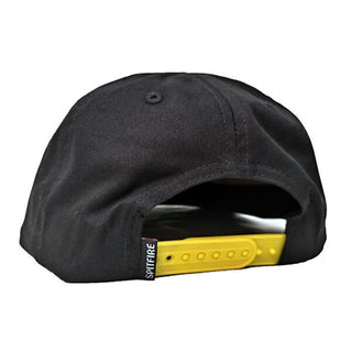 Spitfire Gonz Pro Classic Snapback Hat (Black/ Yellow)