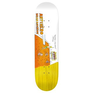 Anti Hero Brian Anderson Porous Walker Round 3 skateboard deck - graphic