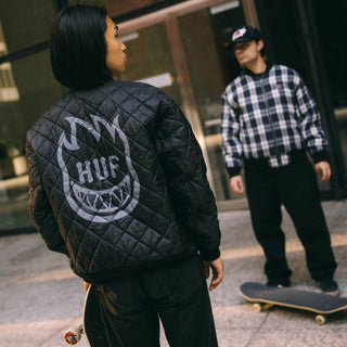 Huf x Spitfire Reversible Plaid Jacket
