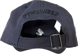 Push To Heal x Why So Sad? Bird Strapback Hat (Navy)