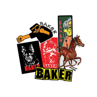BAKER Bad Dawg Stickers 6 pack