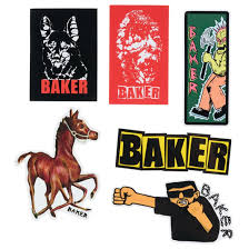 BAKER Bad Dawg Stickers 6 pack