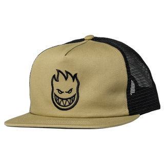 Spitfire Bighead Snapback Hat (Tan/Black)