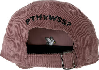 Push To Heal x Why So Sad? Bird Cord Strapback Hat (Pink)