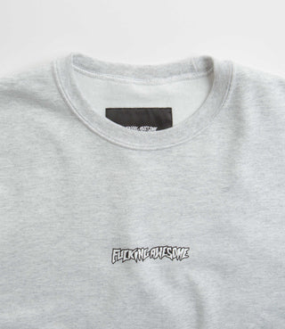 Fucking Awesome Little Stamp Crewneck (heather grey)