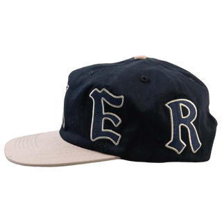 Baker Wrapped Snapback Hat (Navy)