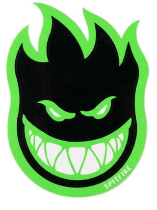 Spitfire Bighead Two Tone Logo Sticker 6"