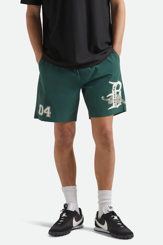 Brixton Everyday Hybrid Shorts (Primal Green)