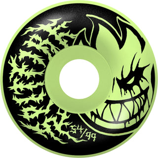 Spitfire Formula Four Radial Full 99D Wheels (54mm) Glow In The Dark