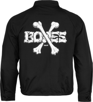 POWELL PERALTA CROSS BONES GAS JACKET BLACK