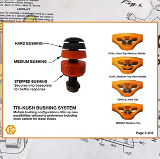 GRIND KING LOCKER TRUCK 9.5 RAW SILVER