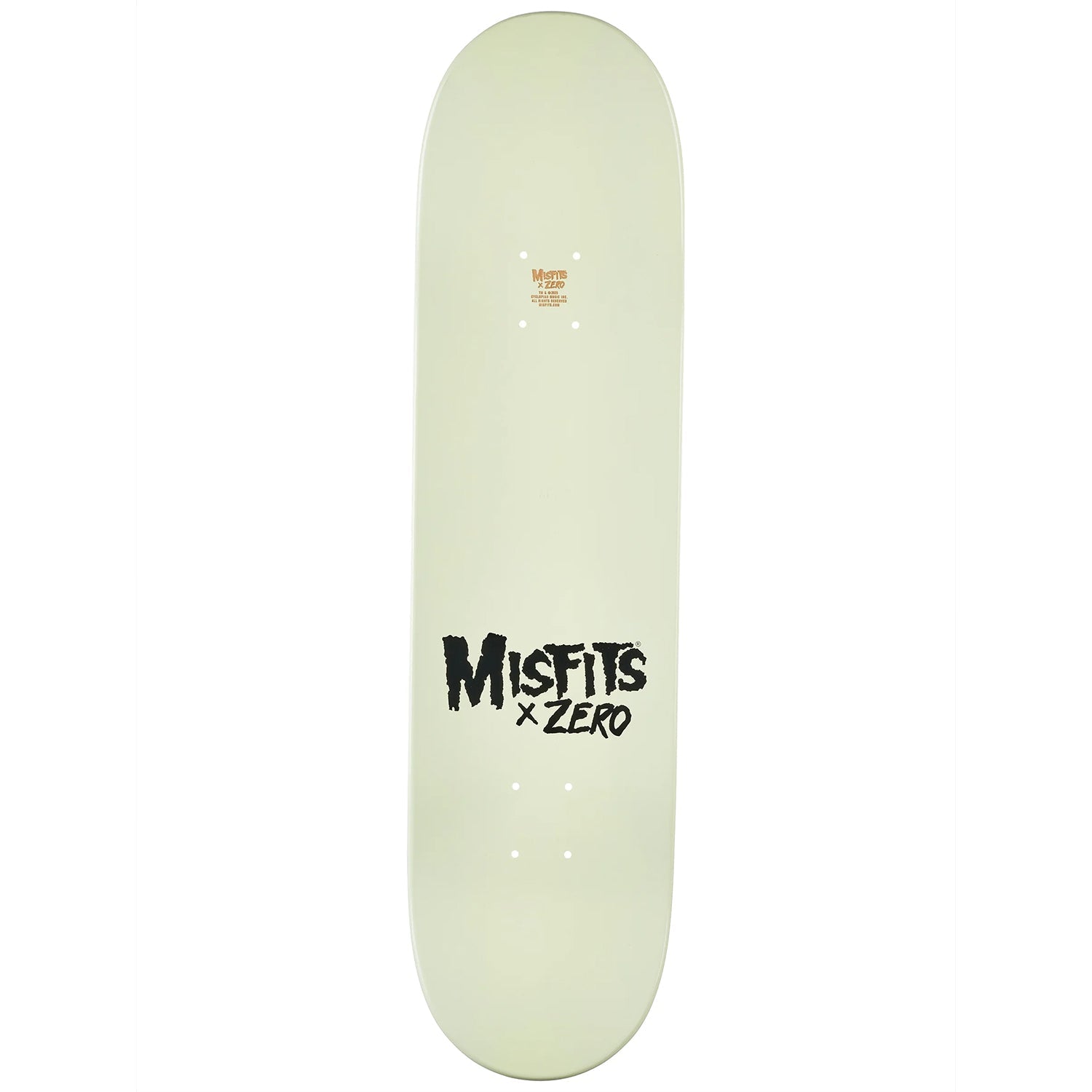 Zero x Misfits Fiend Skull Deck (8.25) Glow In The Dark – Shredz