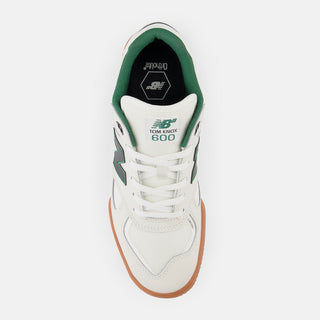 New Balance #600 Knox Shoes (White/Green)