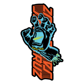 Santa Cruz Split Strip Hand Sticker (3.5”)