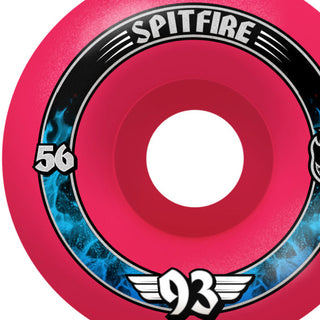 Spitfire Formula Four Radial 93D Wheels (56mm) Pink