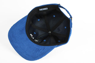 Theories Big Apple Corduroy Snapback Hat (Blue)
