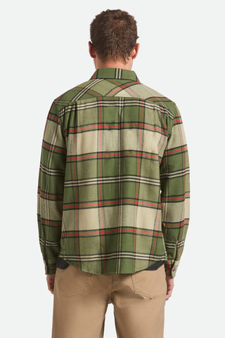 Brixton Bowery Flannel Shirt (Wild Green)