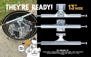 Slappy ST1 Hollow Trucks (13")