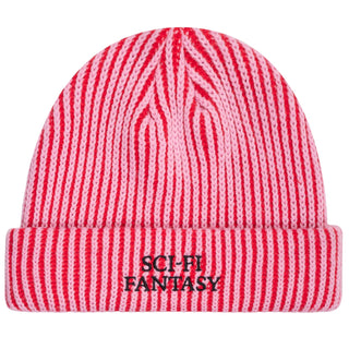 Sci-Fi Fantasy Logo Beanie (Pink/Red)