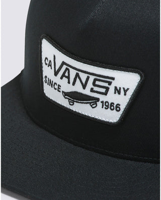 Vans Full Patch Snapback Hat (black)