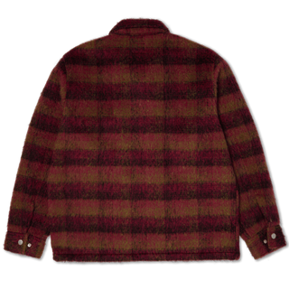 HUF Megablast Plaid Jacket (berry)