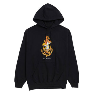 Toy Machine Charred Cross Hoodie