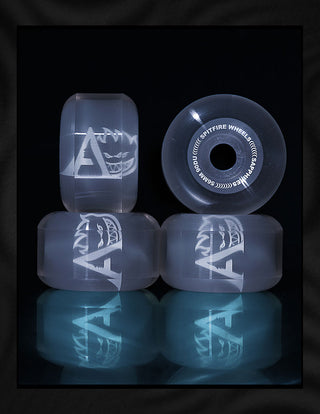 Spitfire x April Sapphires 90D Wheels (56mm) Clear