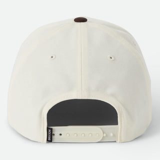 Brixton Forget The Cowboy Snapback Hat (chocolate/off white)