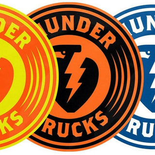Thunder Grenade Circle Logo Sticker 5"