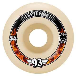 Spitfire Formula Four 93D Soft Sliders Radial Wheels (54mm)