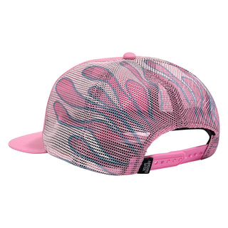 Sci-Fi Fantasy Biker Logo Hat (pink)