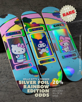 Hello Kitty x Girl Skateboards Malto Rainbow Deck (8.25)